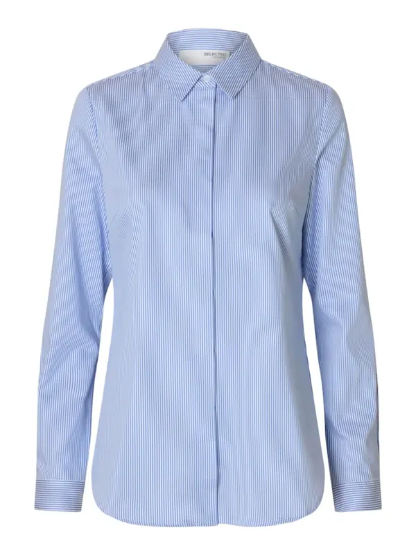 SELECTED SELECTED Bluza 'ROMIE'  svijetloplava / bijela