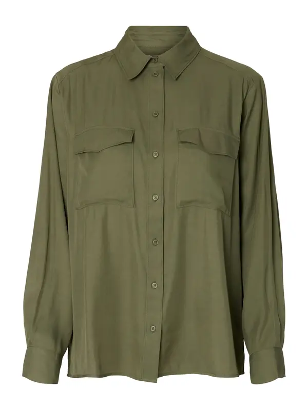 SELECTED SELECTED Bluza 'SLFBEATRICE'  maslinasta