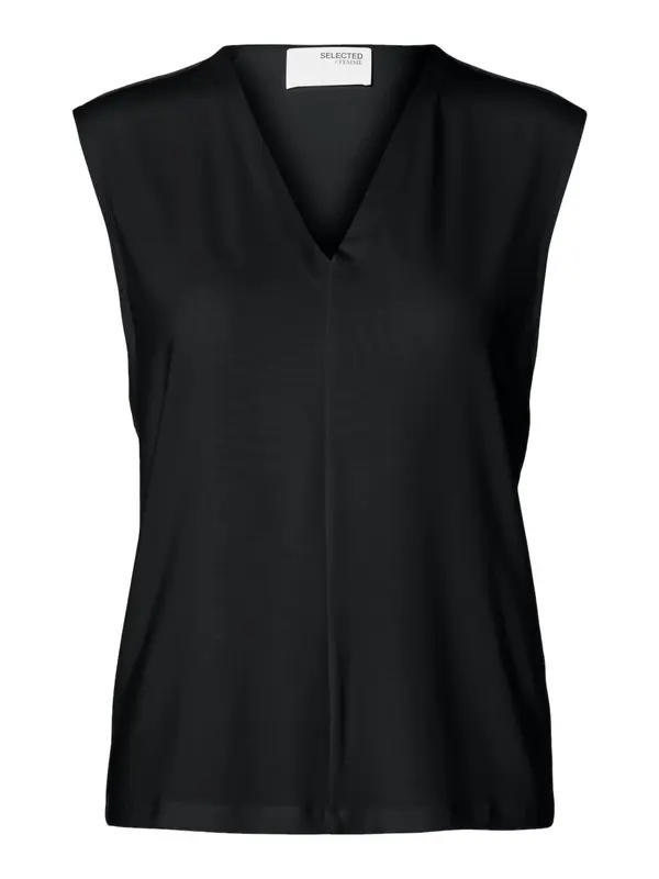 SELECTED SELECTED Bluza 'SLFBERTA BELLIS'  crna
