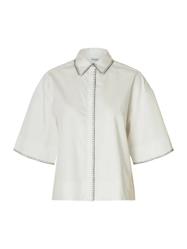 SELECTED SELECTED Bluza 'SLFFIA'  bijela