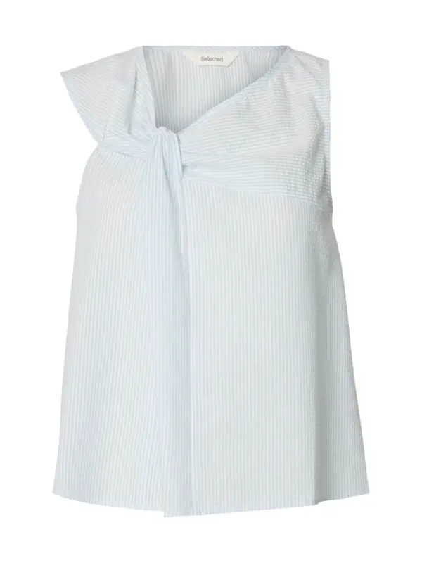 SELECTED SELECTED Bluza 'SLFHANNAH'  svijetloplava / bijela