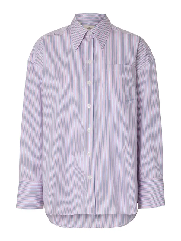 SELECTED SELECTED Bluza 'SLFHOTEL AMOUR'  lila / roza / bijela