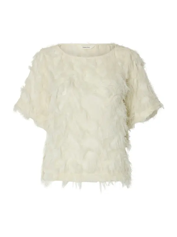 SELECTED SELECTED Bluza 'SLFMyline'  prljavo bijela