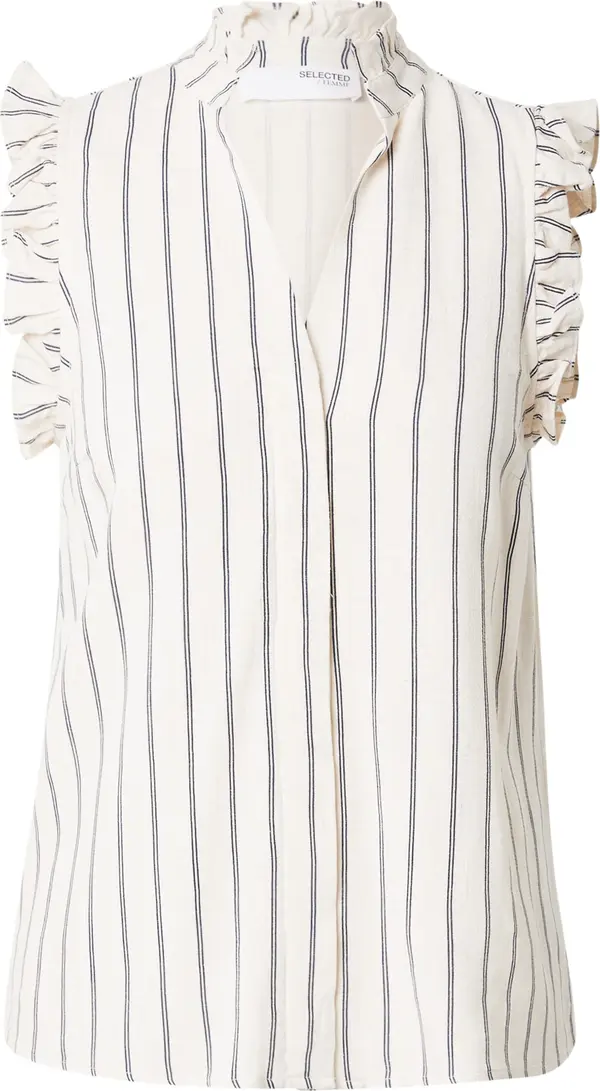 SELECTED SELECTED Bluza 'SLFViva'  boja pijeska / morsko plava