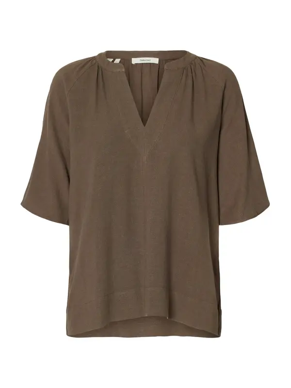 SELECTED SELECTED Bluza 'SLFVIVA'  čokolada