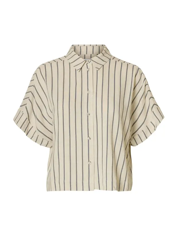 SELECTED SELECTED Bluza 'SLFViva'  ecru/prljavo bijela / crna