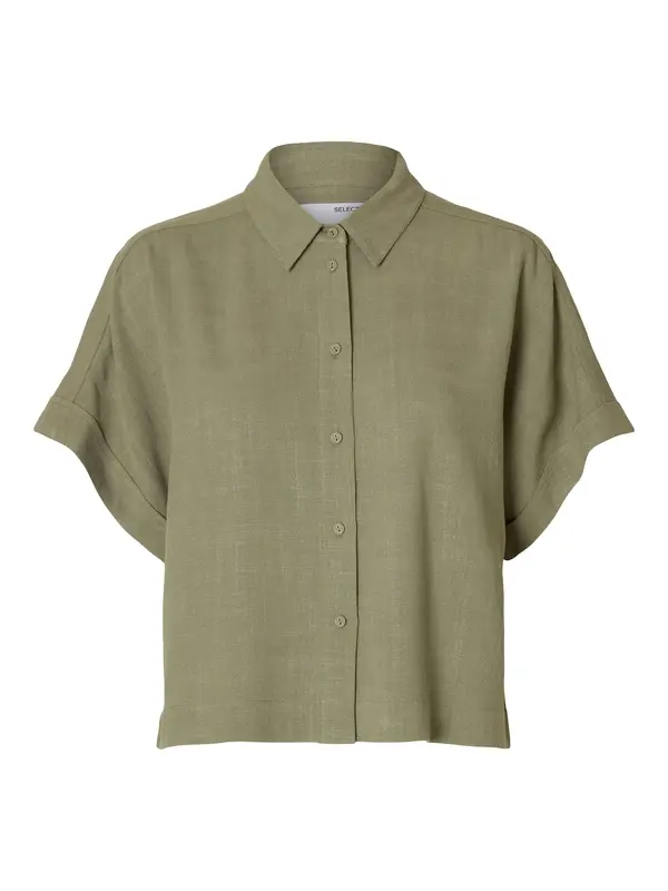 SELECTED SELECTED Bluza 'SLFViva'  tamno zelena
