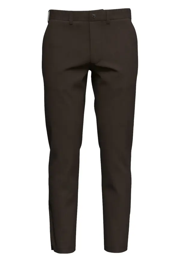 SELECTED SELECTED Chino hlače 'Miles Flex'  čokolada