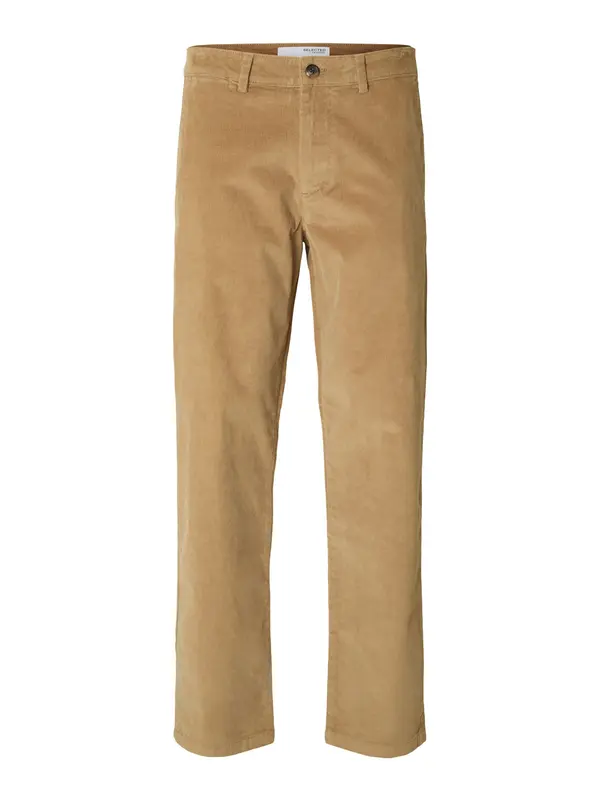SELECTED SELECTED Chino hlače 'SLHMILES'  maslinasta
