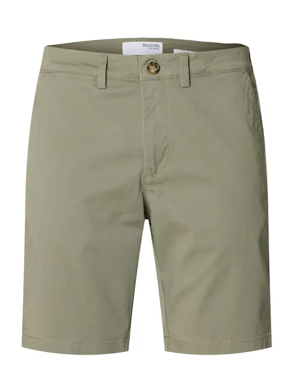 SELECTED SELECTED Chino hlače 'SLHMiles'  pastelno zelena