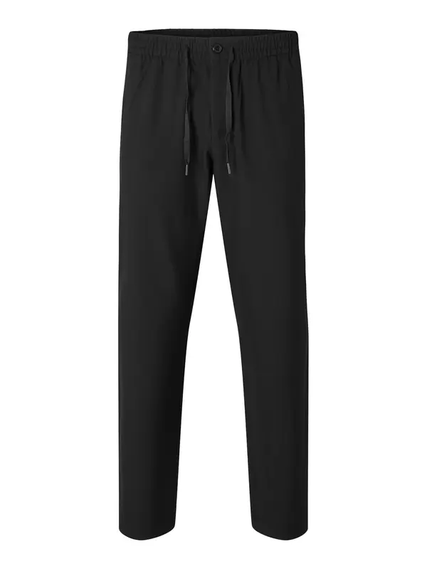 SELECTED SELECTED Chino hlače 'SLHROBERT'  crna