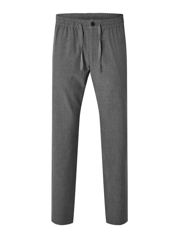 SELECTED SELECTED Chino hlače 'SLHROBERT'  tamo siva