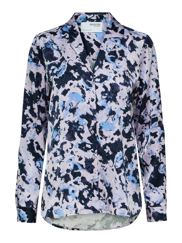 SELECTED FEMME SELECTED FEMME Bluza 'Aronia'  plava / mornarsko plava / lila