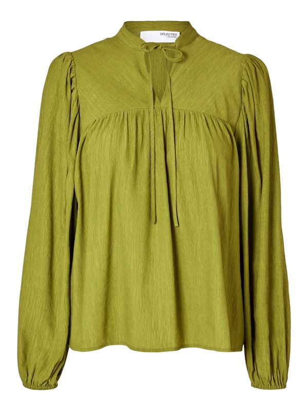 SELECTED FEMME SELECTED FEMME Bluza 'SLFKATERINE'  kivi zelena