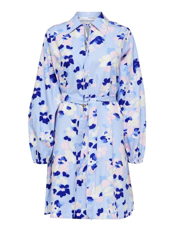 SELECTED FEMME SELECTED FEMME Haljina 'CHARLENE'  plava / rosé / bijela