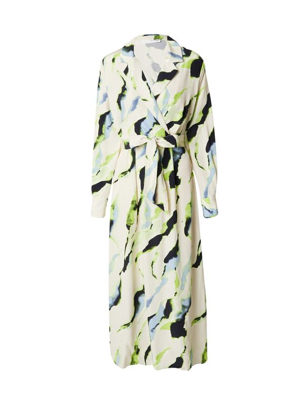 SELECTED FEMME SELECTED FEMME Haljina 'Lilian'  boja slonovače / morsko plava / golublje plava / jabuka