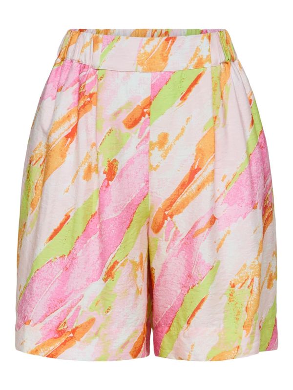 Selected SELECTED FEMME Hlače 'Aurelia'  svijetlozelena / mandarina / roza / pastelno roza