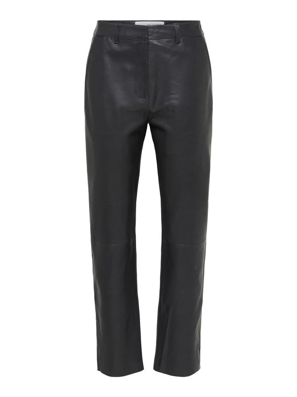 Selected SELECTED FEMME Hlače 'MARIE'  crna / bijela