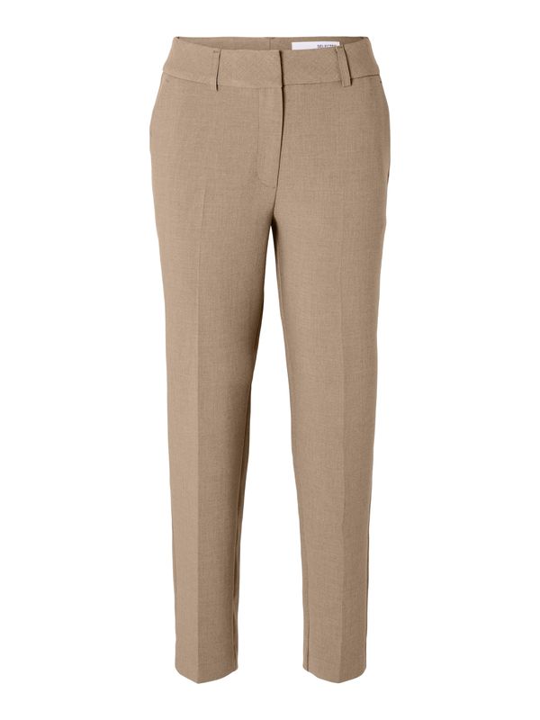 Selected SELECTED FEMME Hlače na crtu 'Rita-Ria'  boja devine dlake (camel)