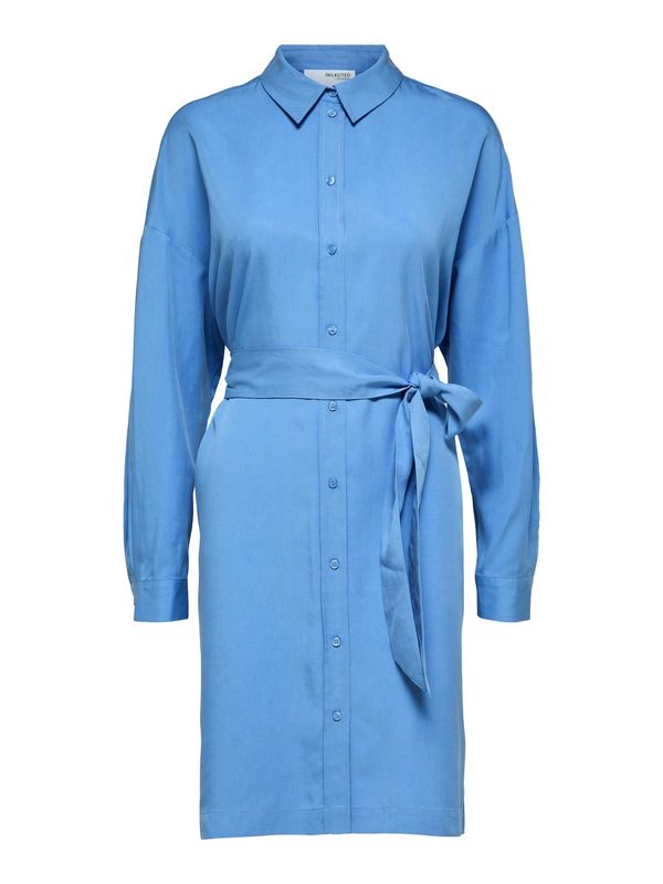 SELECTED FEMME SELECTED FEMME Košulja haljina 'PORTA'  plava