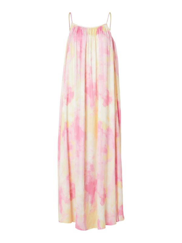 SELECTED FEMME SELECTED FEMME Ljetna haljina 'EVELINA'  žuta / pastelno žuta / roza / svijetloroza