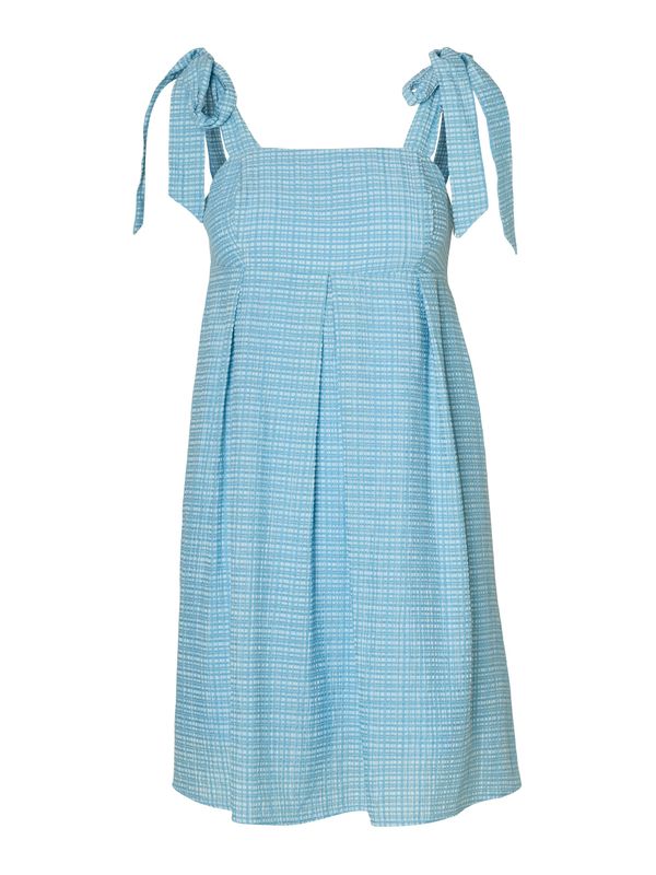 SELECTED FEMME SELECTED FEMME Ljetna haljina 'SLFKAYA'  plavi traper / bijela