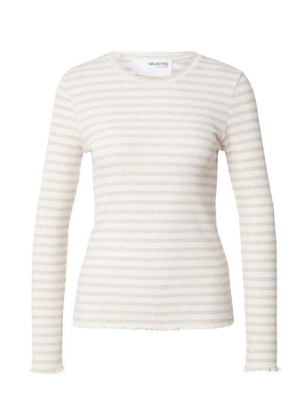Selected SELECTED FEMME Majica 'ANNA'  bež / boja pijeska