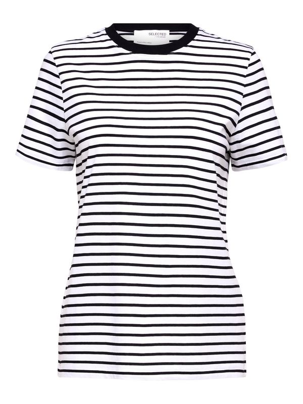 Selected SELECTED FEMME Majica  crna / bijela
