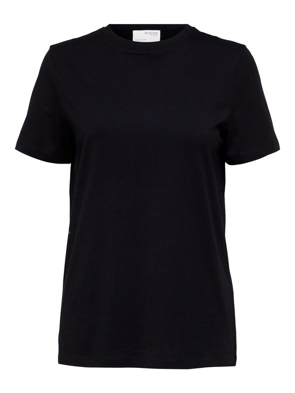 Selected SELECTED FEMME Majica 'MY ESSENTIAL'  crna