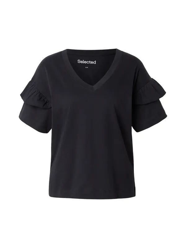 SELECTED FEMME SELECTED FEMME Majica 'SLFJESMINES'  crna