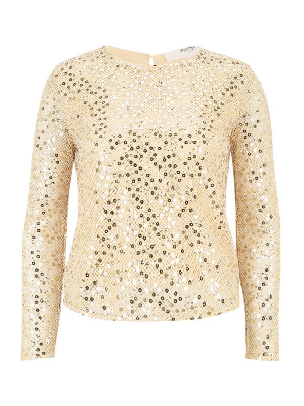 Selected Selected Femme Petite Bluza 'NOEL'  zlatna
