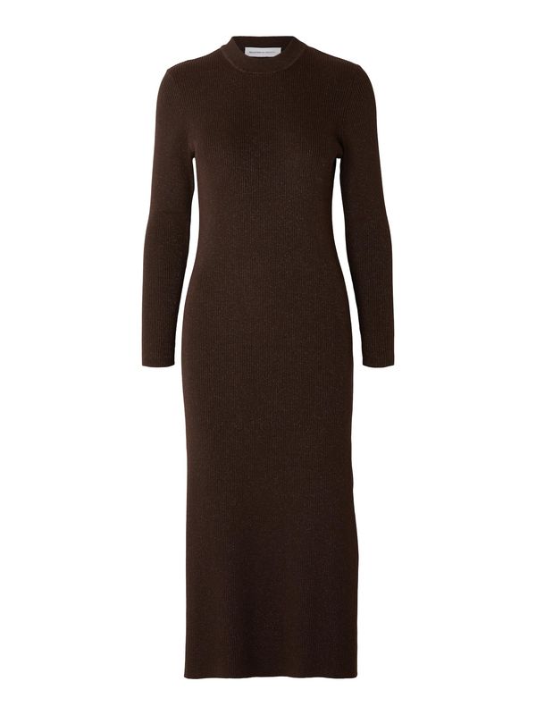 SELECTED FEMME SELECTED FEMME Pletena haljina 'ELOISE'  tamno smeđa