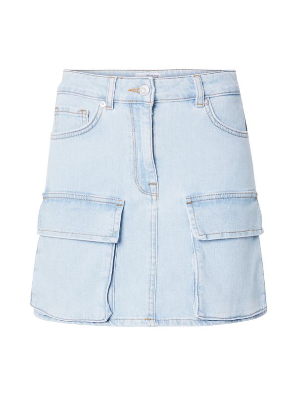 SELECTED FEMME SELECTED FEMME Suknja 'HAZEL'  svijetloplava