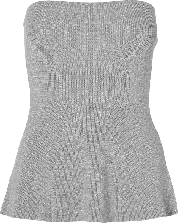 Selected Femme Tall Selected Femme Tall Top s naramenicama 'LILI'  siva