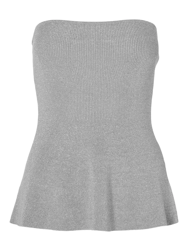 Selected Femme Tall Selected Femme Tall Top s naramenicama 'LILI'  siva