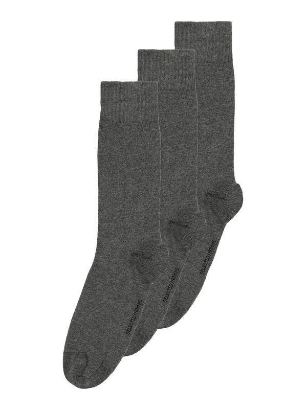 SELECTED HOMME SELECTED HOMME Čarape  antracit siva