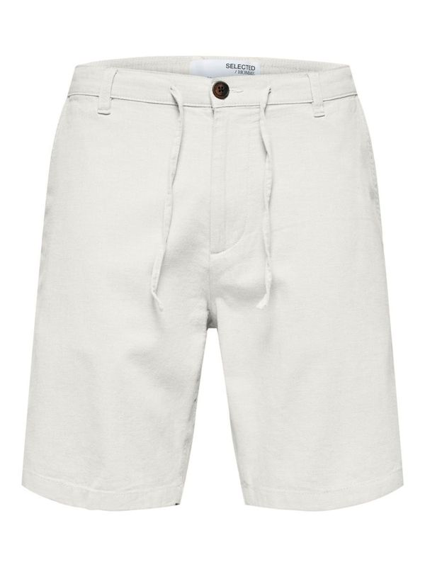 SELECTED HOMME SELECTED HOMME Chino hlače 'Brody'  prljavo bijela