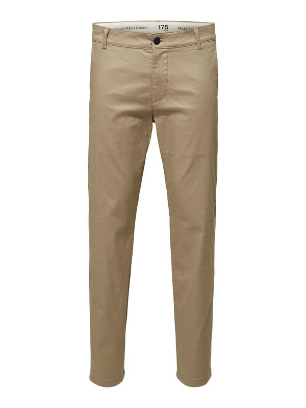 SELECTED HOMME SELECTED HOMME Chino hlače 'Buckley'  tamno bež