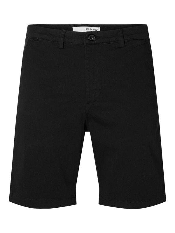 SELECTED HOMME SELECTED HOMME Chino hlače  crna