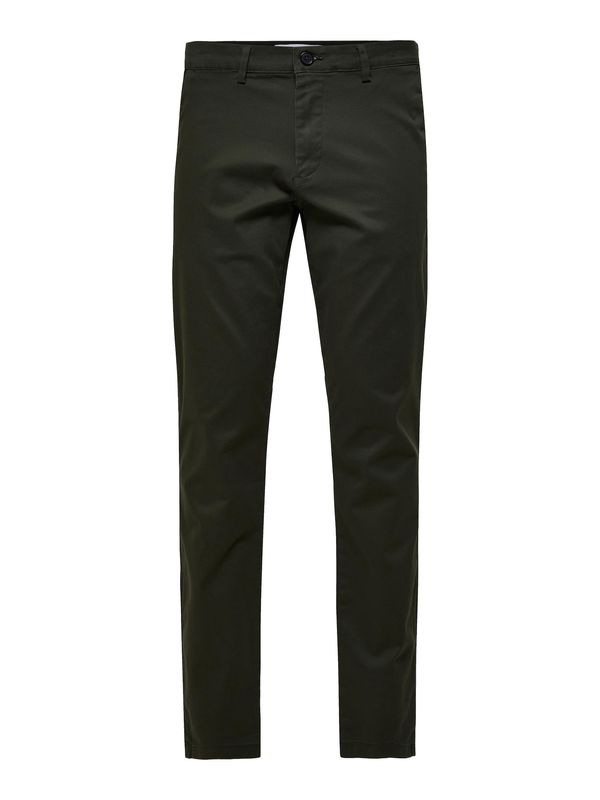 SELECTED HOMME SELECTED HOMME Chino hlače 'Miles Flex'  kraljevski zelena