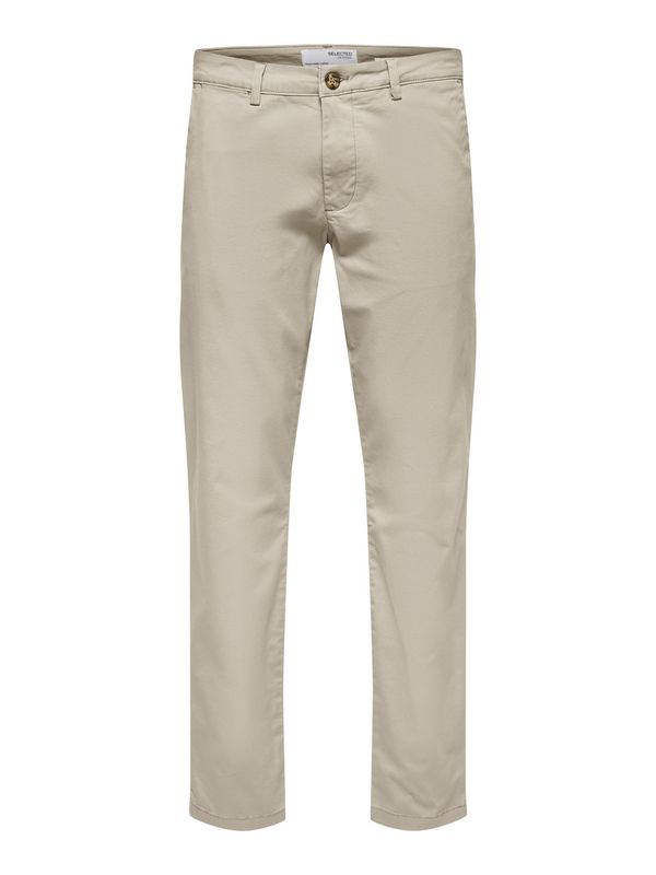 SELECTED HOMME SELECTED HOMME Chino hlače 'Miles Flex'  svijetlosiva