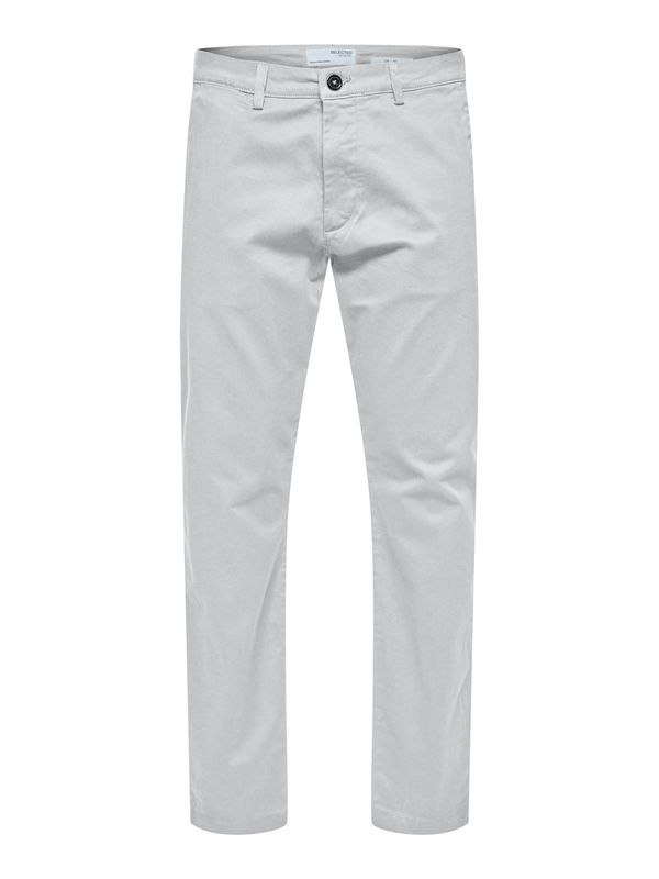 SELECTED HOMME SELECTED HOMME Chino hlače 'Miles Flex'  svijetlosiva