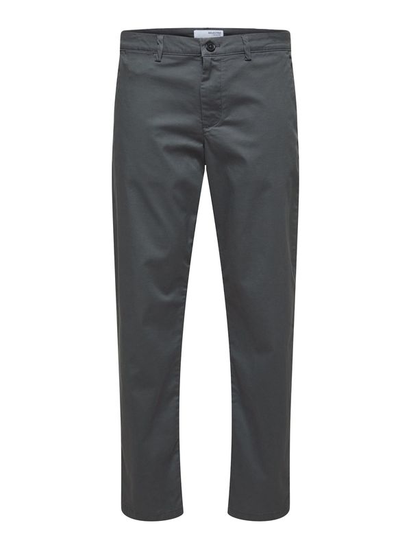 SELECTED HOMME SELECTED HOMME Chino hlače 'New Miles'  bazalt siva
