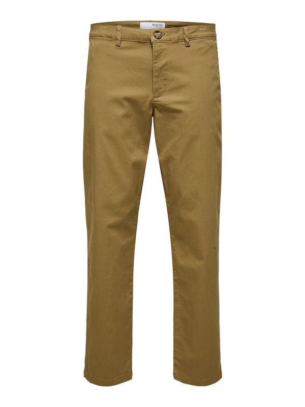 SELECTED HOMME SELECTED HOMME Chino hlače 'New Miles'  smeđa