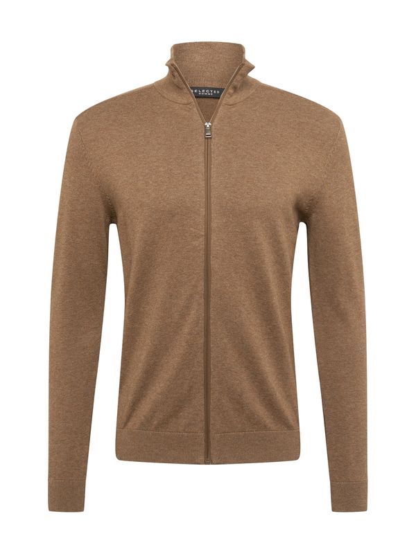 SELECTED HOMME SELECTED HOMME Kardigan 'Berg'  smeđa melange