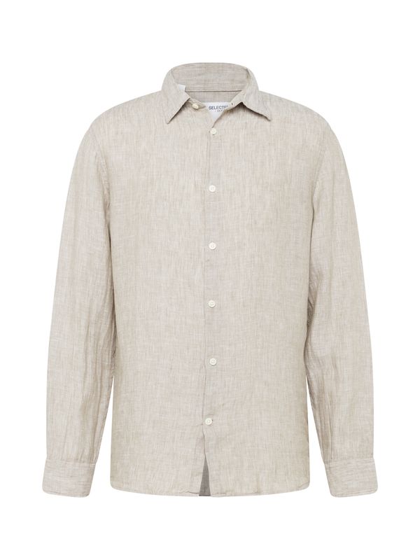 SELECTED HOMME SELECTED HOMME Košulja 'KYLIAN'  bež siva