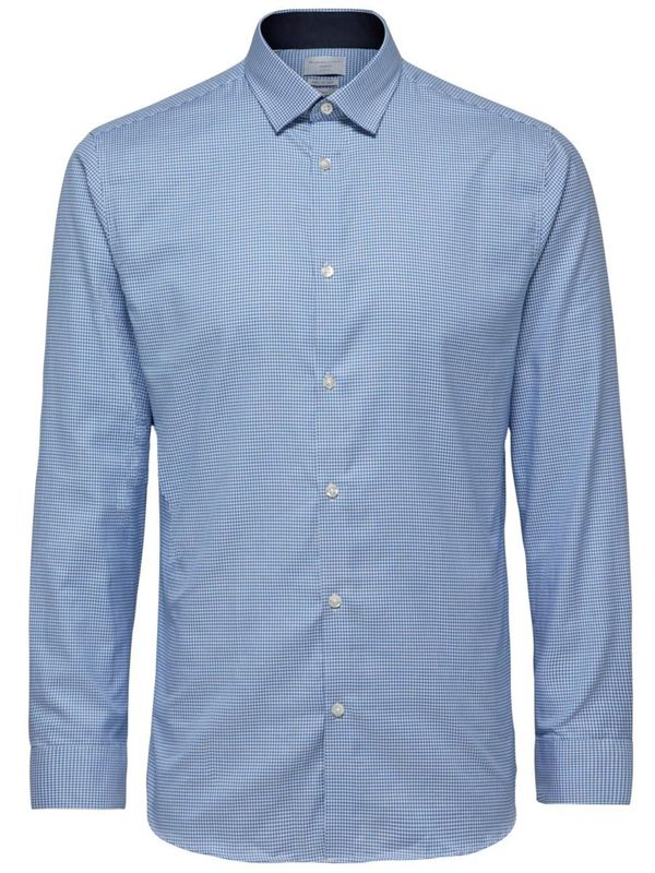 SELECTED HOMME SELECTED HOMME Košulja 'Mark'  plava / bijela