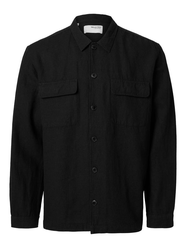 SELECTED HOMME SELECTED HOMME Košulja 'SLH-LEROY SUN'  crna