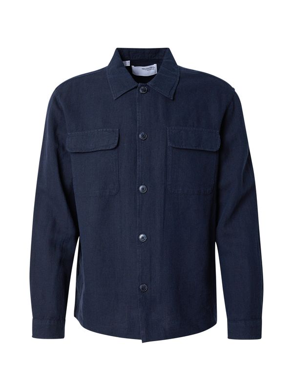 SELECTED HOMME SELECTED HOMME Košulja 'SLH-LEROY SUN'  noćno plava