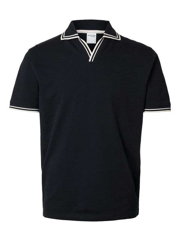 SELECTED HOMME SELECTED HOMME Majica 'SLHJACK'  morsko plava / bijela